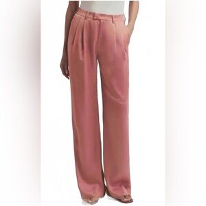 Favorite Daughter Satin Pants in Dusty Rose Size 4